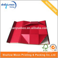 new custom flat paper folding box for gift packaging, packaging gift box
